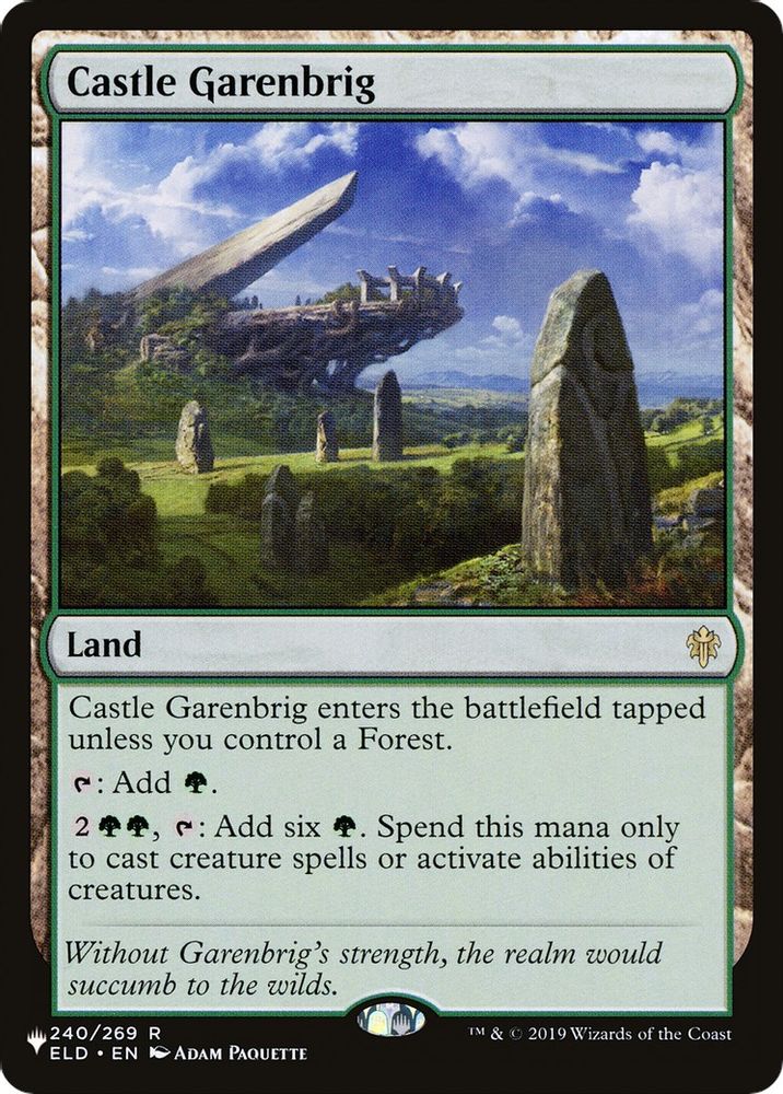 Castle Garenbrig · 240/269 · PLST · Non-foil
