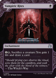 Vampiric Rites · 37 · Wilds of Eldraine: Enchanting Tales · Foil