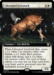 Liberated Livestock (Extended Art) · 41 · Commander: Wilds of Eldraine · Non-foil