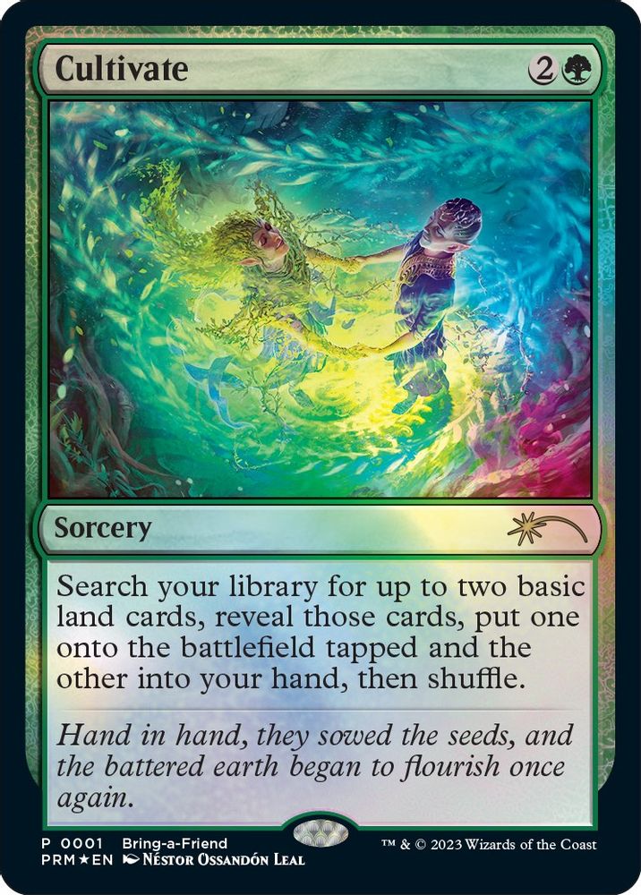 Cultivate (Bring-a-Friend Promo) · 1 · PLG25 · Foil