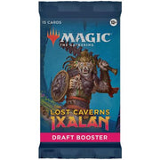 Magic: The Gathering - Lost Caverns of Ixalan Draft Booster Pack - The Gathering Lost Caverns of Ixalan featuring armored warrior with shield and spear.