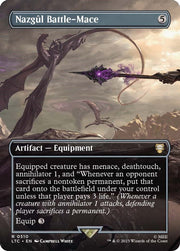 Nazgul Battle-Mace (Borderless) · 510 · Commander: The Lord of the Rings: Tales of Middle-earth · Non-foil