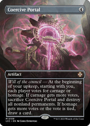 Coercive Portal (Borderless) · 109 · Commander: The Lost Caverns of Ixalan · Non-foil