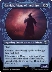 Gandalf, Friend of the Shire (Showcase) · 800 · LTR · Surge Foil