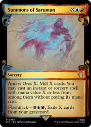 Summons of Saruman (Showcase Scrolls) · 480 · LTC · Foil