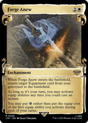 Forge Anew (Showcase Scrolls) · 468 · Universes Beyond: The Lord of the Rings: Tales of Middle-earth · Foil