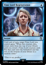 Time Lord Regeneration · 664 · Universes Beyond: Doctor Who · Surge Foil