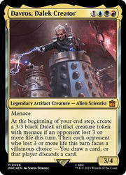 Davros, Dalek Creator · 606 · Universes Beyond: Doctor Who · Surge Foil