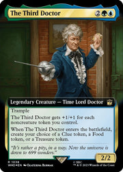 The Third Doctor (Extended Art) · 1038 · Universes Beyond: Doctor Who · Surge Foil