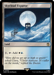 Skycloud Expanse · 306 · Universes Beyond: Doctor Who · Non-foil