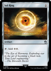 Sol Ring · 245 · Universes Beyond: Doctor Who · Foil