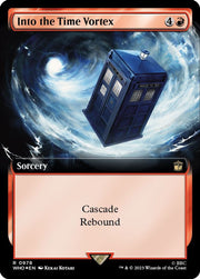 Into the Time Vortex (Extended Art) · 978 · Universes Beyond: Doctor Who · Surge Foil