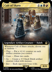 Cult of Skaro (Extended Art) · 995 · Universes Beyond: Doctor Who · Surge Foil