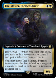 The Master, Formed Anew (Extended Art) · 1017 · Universes Beyond: Doctor Who · Surge Foil