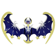 Takaratomy Pokemon Figure Collection - Lunala - Dark blue and white Lunala figure with wide crescent-shaped wings and gold accents.