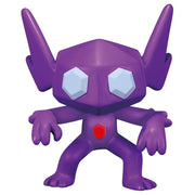 Pokemon MS-34 Sableye - Purple Sableye figure with large gem-like eyes, pointed ears, and a red gem on its chest.