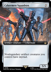 Cybermen Squadron (Extended Art) · 1048 · Universes Beyond: Doctor Who · Surge Foil