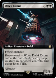Dalek Drone (Extended Art) · 962 · Universes Beyond: Doctor Who · Surge Foil