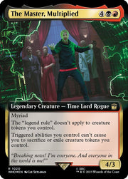 The Master, Multiplied (Extended Art) · 1020 · Universes Beyond: Doctor Who · Surge Foil