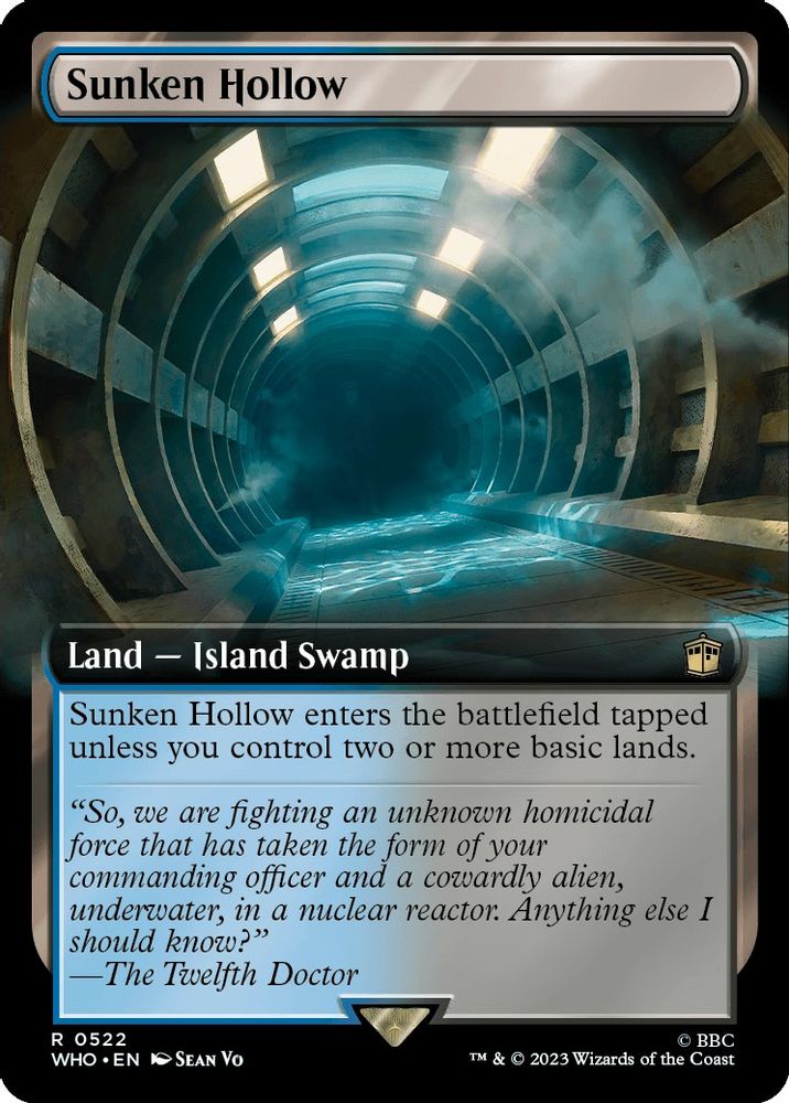 Sunken Hollow (Extended Art) · 522 · Universes Beyond: Doctor Who · Non-foil