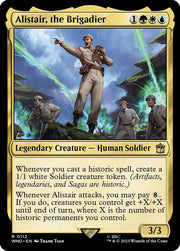 Alistair, the Brigadier · 112 · Universes Beyond: Doctor Who · Non-foil