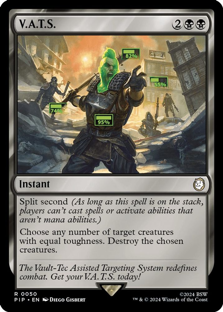 V.A.T.S. · 50 · PIP · Non-foil