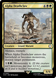 Alpha Deathclaw · 91 · PIP · Non-foil