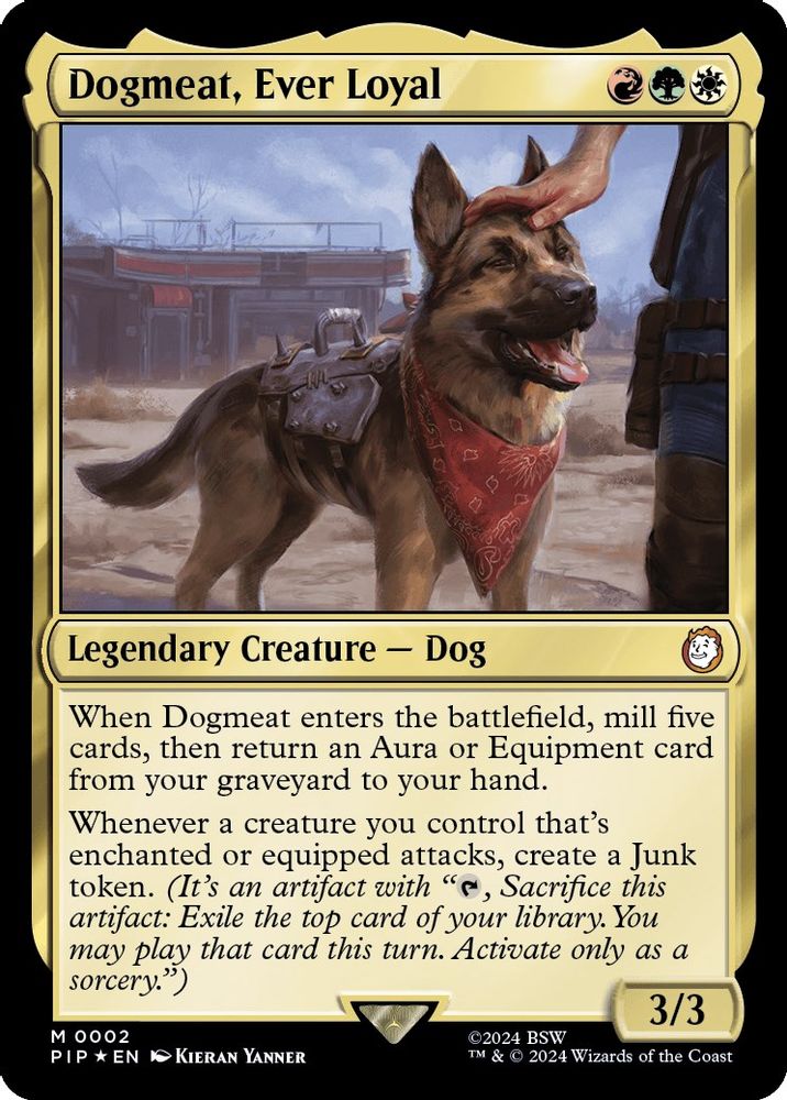 Dogmeat, Ever Loyal · 2 · PIP · Foil
