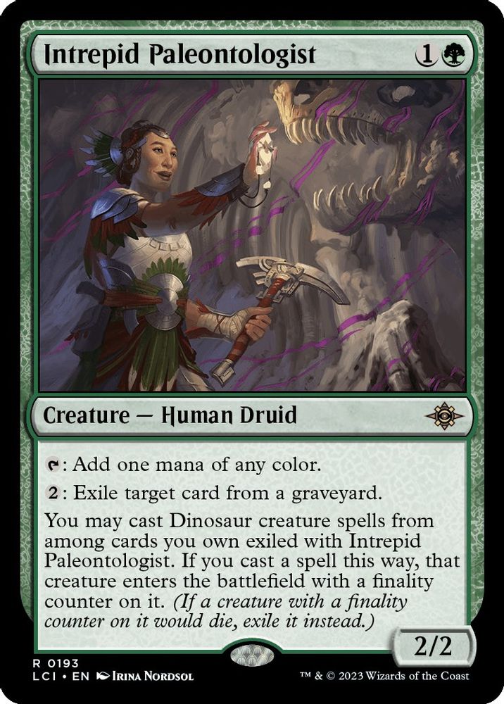 Intrepid Paleontologist · 193 · The Lost Caverns of Ixalan · Non-foil
