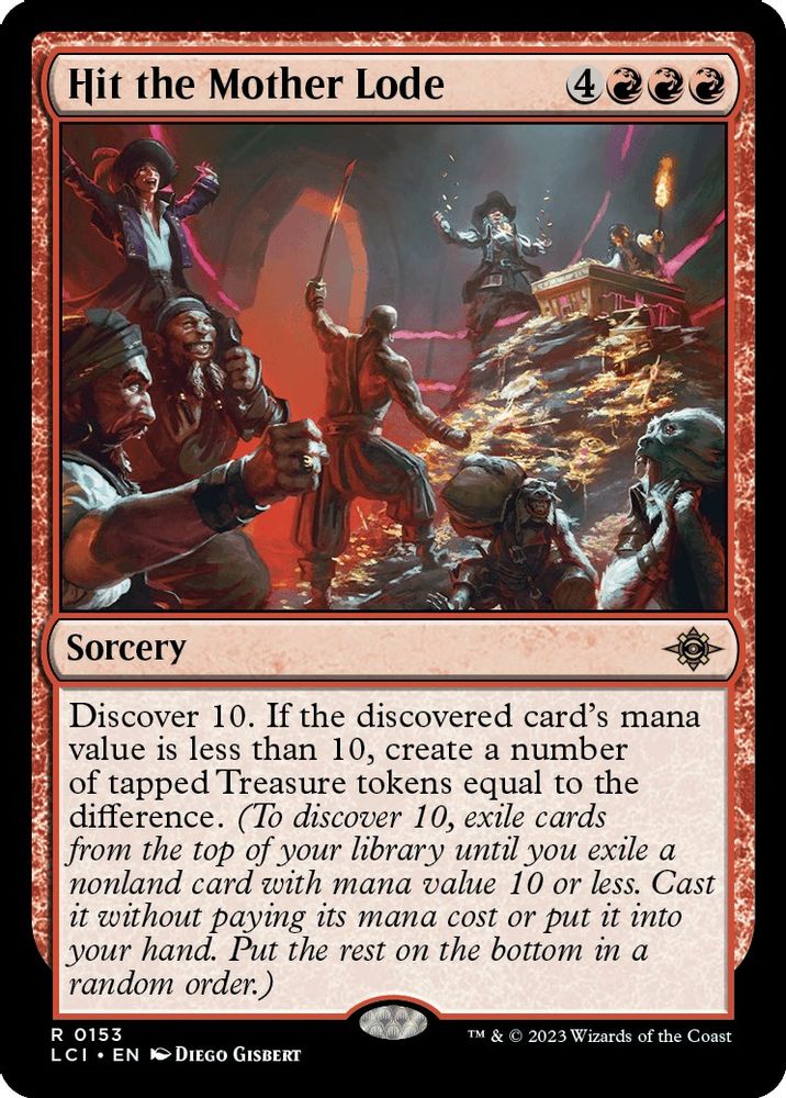 Hit the Mother Lode · 153 · LCI · Non-foil