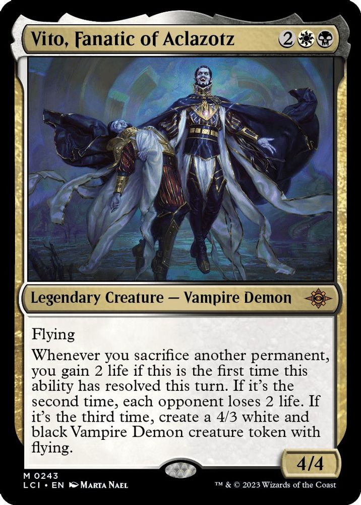 Vito, Fanatic of Aclazotz · 243 · The Lost Caverns of Ixalan · Non-foil
