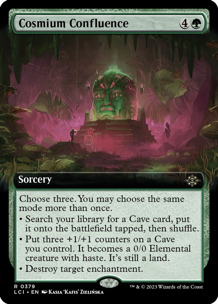 Cosmium Confluence (Extended Art) · 379 · The Lost Caverns of Ixalan · Non-foil