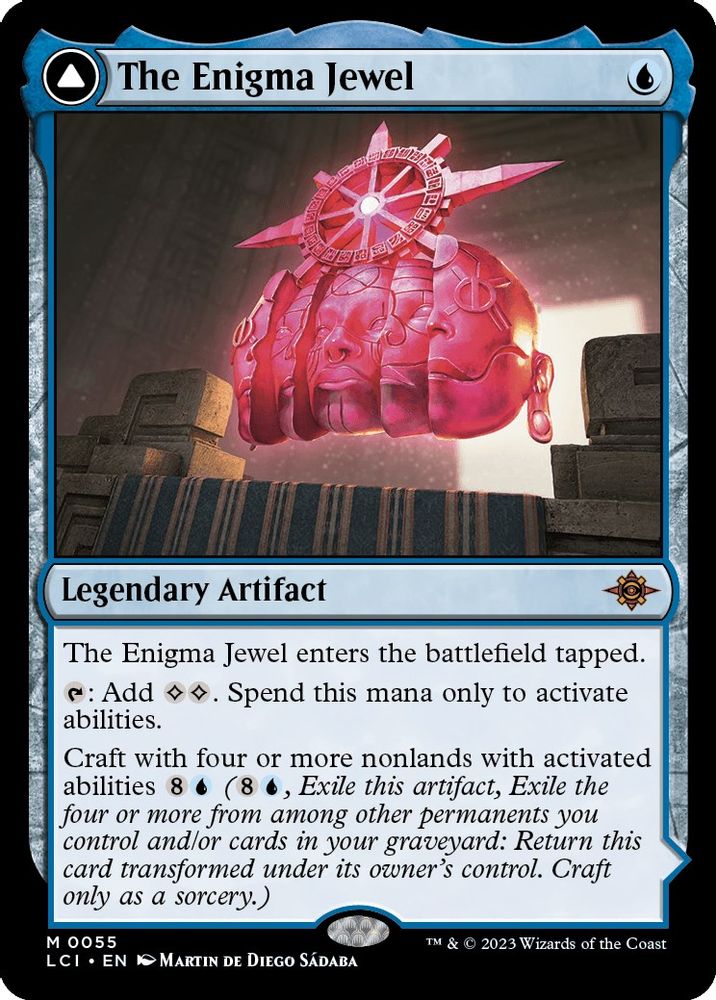 The Enigma Jewel · 55 · LCI · Non-foil
