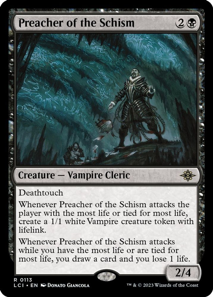 Preacher of the Schism · 113 · The Lost Caverns of Ixalan · Non-foil