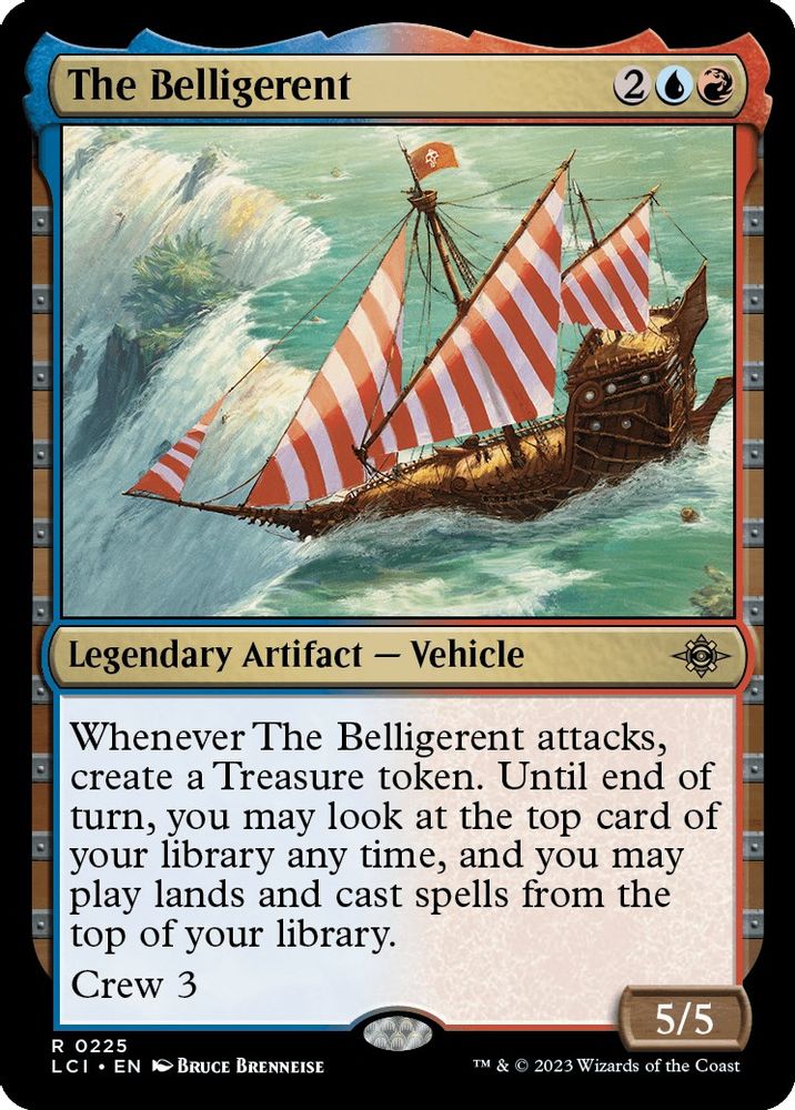 The Belligerent · 225 · The Lost Caverns of Ixalan · Non-foil