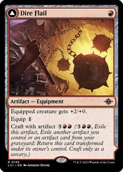 Dire Flail · 145 · The Lost Caverns of Ixalan · Non-foil