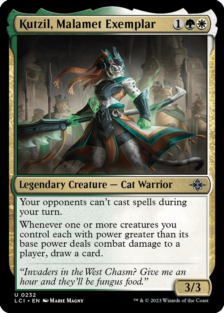 Kutzil, Malamet Exemplar · 232 · The Lost Caverns of Ixalan · Non-foil