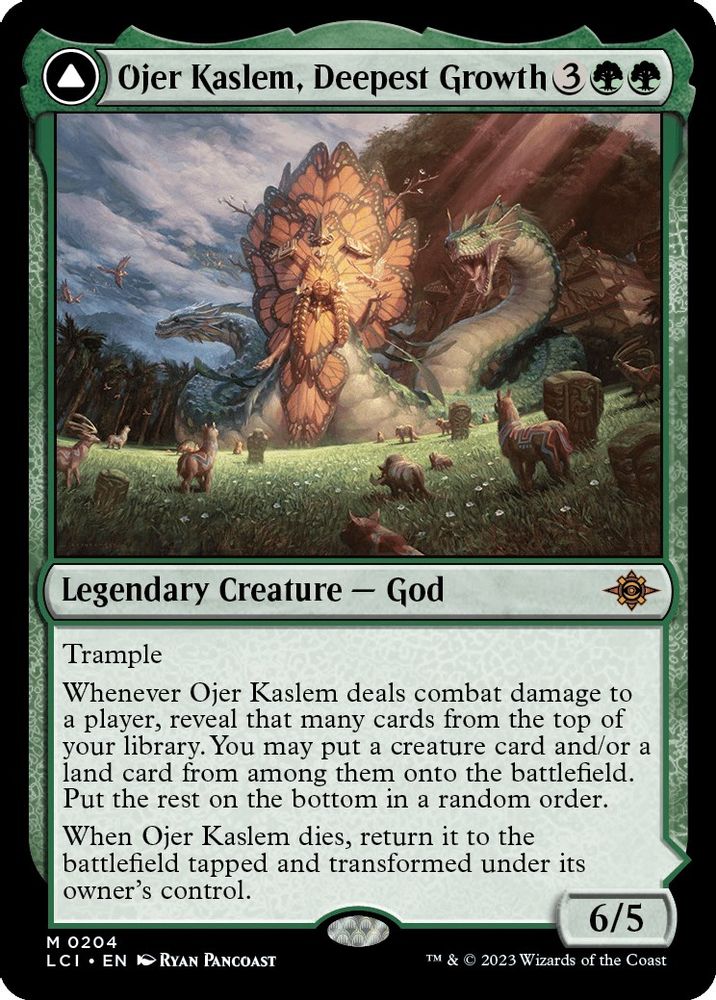 Ojer Kaslem, Deepest Growth · 204 · The Lost Caverns of Ixalan · Non-foil