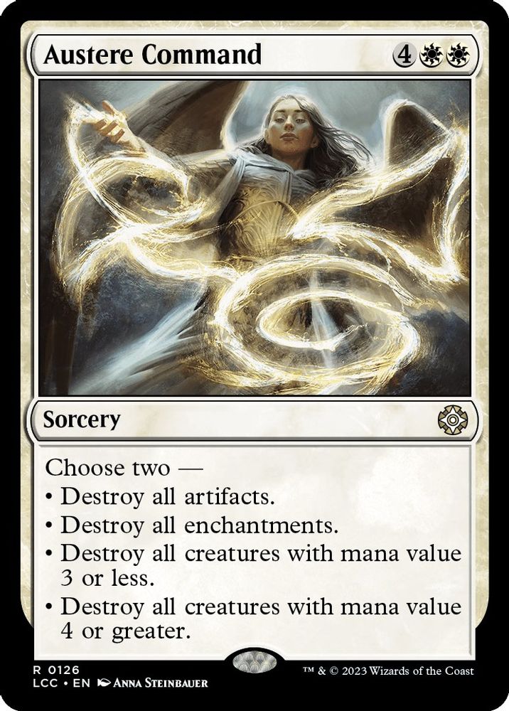 Austere Command · 126 · Commander: The Lost Caverns of Ixalan · Non-foil