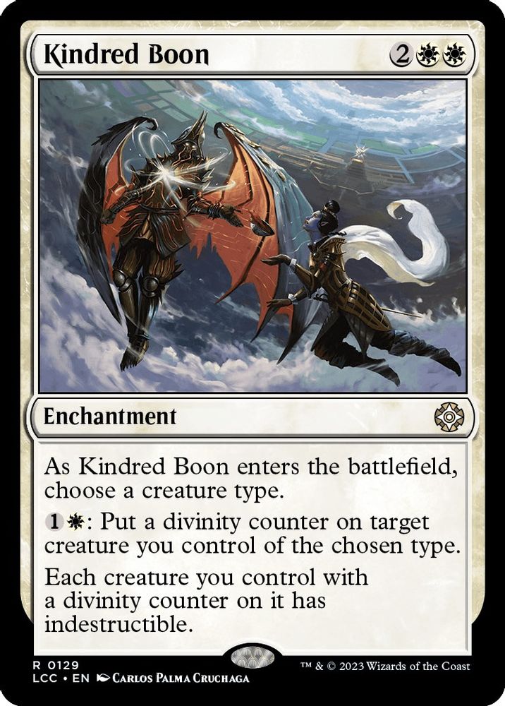Kindred Boon · 129 · Commander: The Lost Caverns of Ixalan · Non-foil