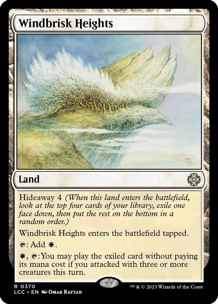 Windbrisk Heights · 370 · LCC · Non-foil