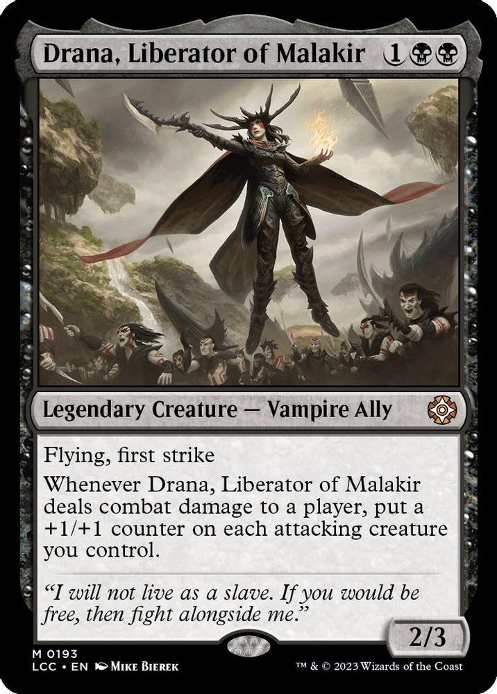 Drana, Liberator of Malakir · 193 · Commander: The Lost Caverns of Ixalan · Non-foil
