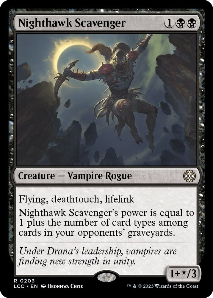 Nighthawk Scavenger · 203 · LCC · Non-foil
