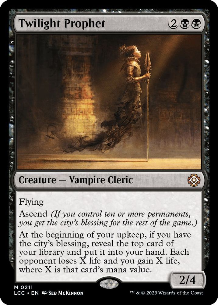 Twilight Prophet · 211 · LCC · Non-foil