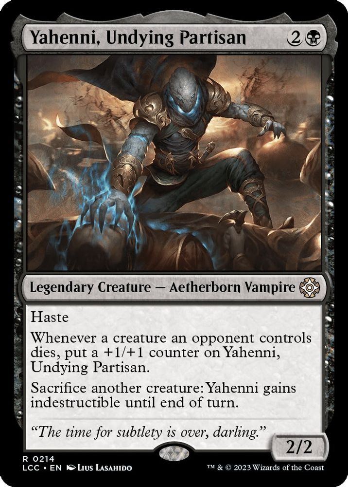 Yahenni, Undying Partisan · 214 · LCC · Non-foil