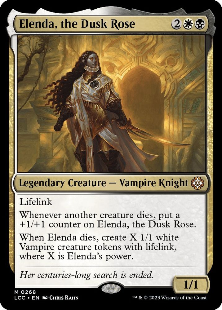 Elenda, the Dusk Rose · 268 · LCC · Non-foil