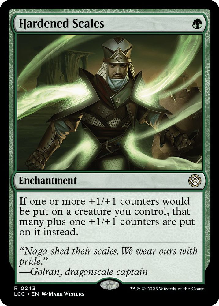 Hardened Scales · 243 · Commander: The Lost Caverns of Ixalan · Non-foil