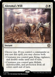 Akroma's Will · 125 · LCC · Non-foil