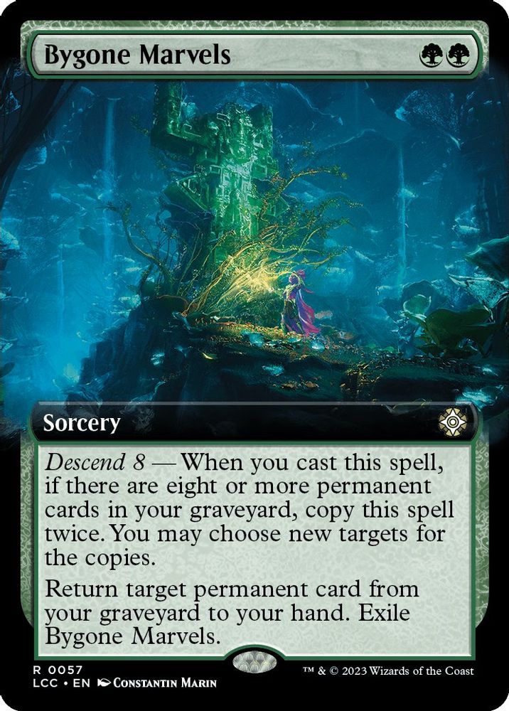 Bygone Marvels (Extended Art) · 57 · Commander: The Lost Caverns of Ixalan · Non-foil