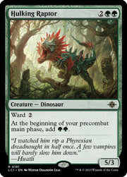Hulking Raptor · 191 · The Lost Caverns of Ixalan · Non-foil